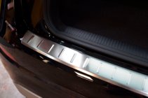 Audi Q2 2016- Rear bumper protector OmsaLine (stainless steel) photo 4