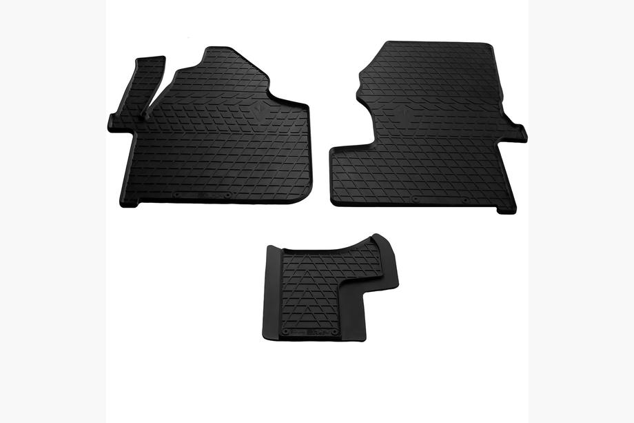 Mercedes Sprinter W906 2006–2018 Rubber Floor Mats (3 pcs, Stingray) 1+2 Image