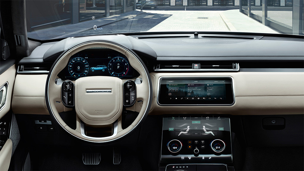 Overview of the SUV Range Rover Velar