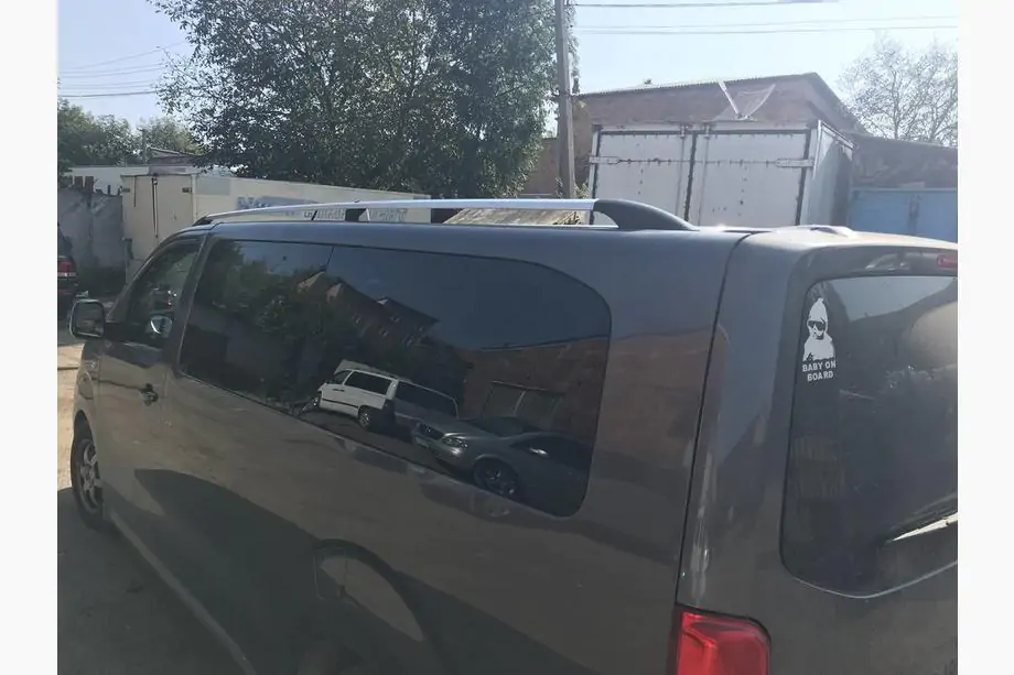 Citroen Jumpy/Dispatch 2017- Chrome Roof Rails Photo 3