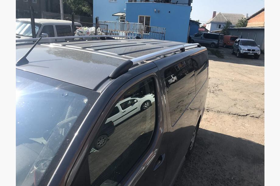 Citroen SpaceTourer 2016- Chrome Roof Rails Short base, metal foot Photo 2