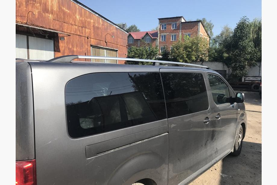Citroen SpaceTourer 2016- Chrome Roof Rails Short base, metal foot Photo 3