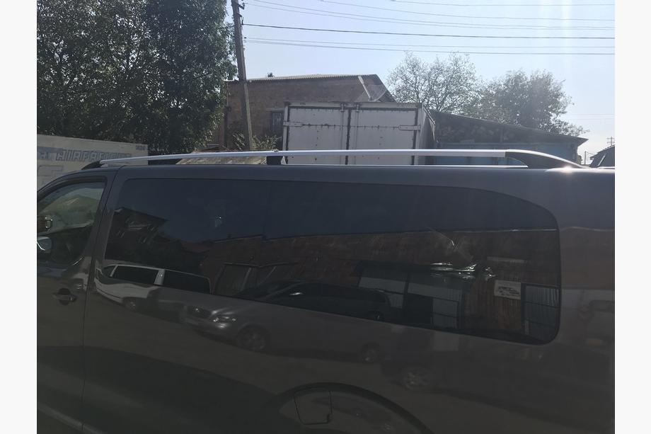 Peugeot Traveller 2017- Chrome Roof Rails Long base, plastic foot Photo 3
