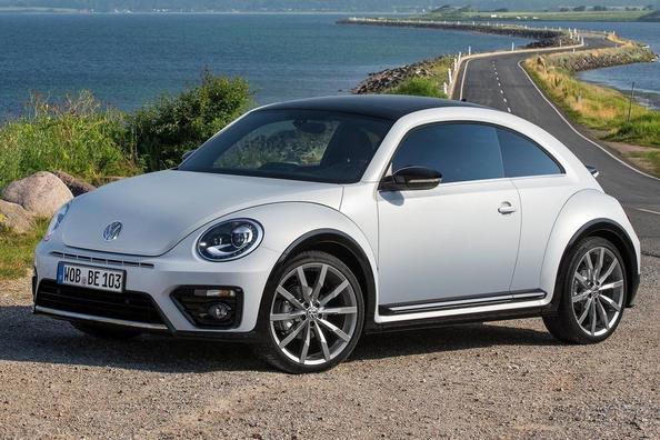 The legendary Volkswagen Beetle hatchback, third generation