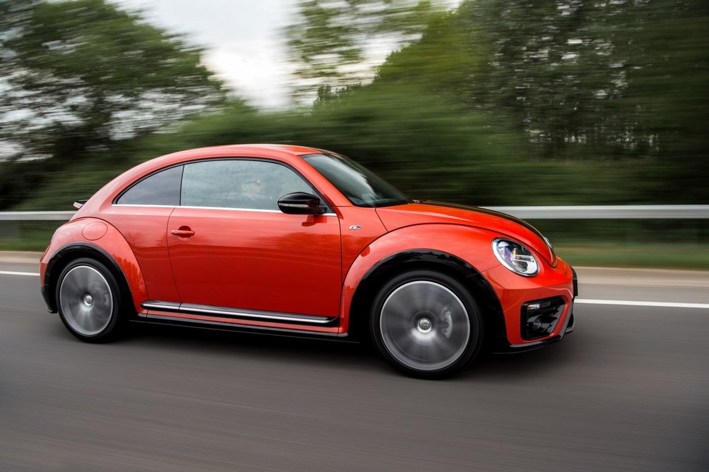 The legendary Volkswagen Beetle hatchback, third generation