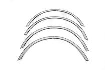 Audi A6 C6 2004-2011 Fender flares (4 pcs, stainless steel) photo 2
