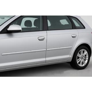 Chrome Door Handle Covers (4 pcs, Stainless Steel) Audi A4 B7 2004-2008 photo 1