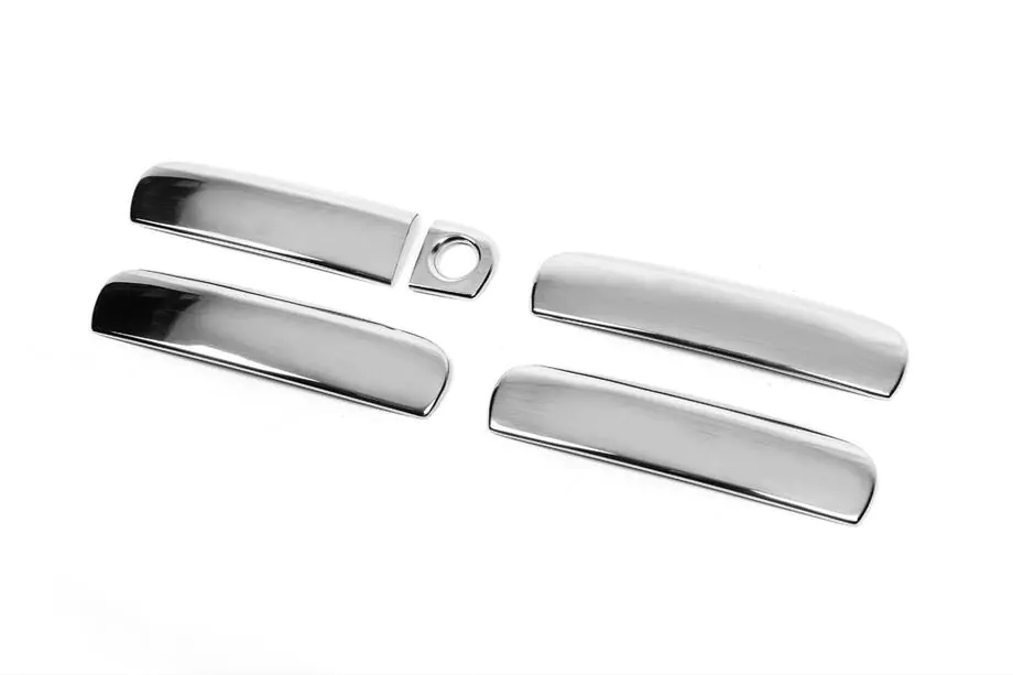Audi A4 B7 2004-2008 Chrome Door Handle Covers (4 pcs, Stainless Steel) Photo 4