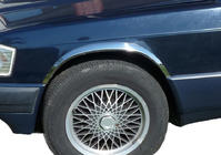 Mercedes W201 (190) 1982-1993 Fender Trim 1988-1993 (4 pcs, Stainless Steel) photo 4