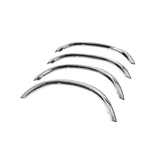 Fender Trim 1988-1993 (4 pcs, Stainless Steel) photo 3