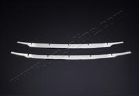 Ford Courier 2014-2023 Stainless Steel Rear Bumper Protector OmsaLine (2018↗, 2 pcs) photo 2