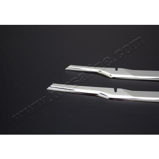 Stainless Steel Rear Bumper Protector OmsaLine (2018↗, 2 pcs) Ford Courier 2014-2023 photo 3