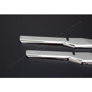 Grille Trim Covers OmsaLine (2018↗, 4 pcs, Stainless Steel) Ford Courier 2014-2023 photo 3