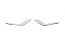 Ford Courier 2014-2023 Fog light covers (2018↗, 2 pcs, stainless steel) photo 2