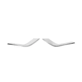 Fog light covers (2018↗, 2 pcs, stainless steel) photo 2