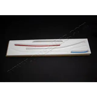 Upper window trim stainless steel (8 pcs) photo 3