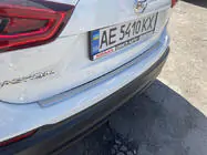 Nissan Qashqai 2014-2021 Rear bumper protector OmsaLine (2017-2021, stainless steel) photo 1