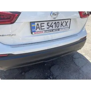 Rear bumper protector OmsaLine (2017-2021, stainless steel) photo 2
