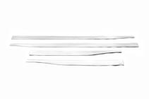 Opel Crossland X 2017-2024 Door Moldings Stainless Steel (4 pcs) photo 2