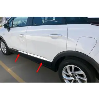 Door Moldings Stainless Steel (4 pcs)
