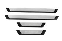 Skoda Kodiaq 2016-2023 Door Sill Protectors OmsaLine-Flex (4 pcs, stainless steel) photo 2