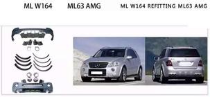 Mercedes ML W164 2005-2011 AMG Full Body Kit photo 7