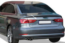 Audi A3 2012-2020 Trunk trim above license plate Sedan (stainless steel) photo 1