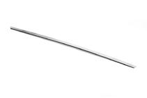 Audi A4 B9 2015-2024 Trunk trim above license plate (Sedan, stainless steel) photo 3