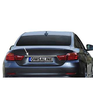 Stainless steel trim above license plate BMW 4 Series F32/F33/F36 2012-2020 photo 1