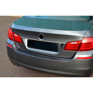 SD Stainless Steel Trim Above License Plate BMW 5 Series F10/F11 2010–2016 photo 4