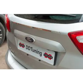 Chrome trim above license plate OmsaLine (stainless steel)