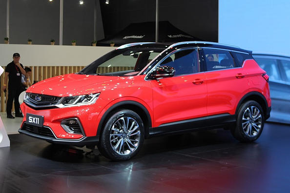 Crossover Geely SX11: a new model in the line of Chinese companies