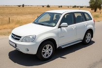 Chery Tiggo 1 2005-2016 Side Steps Maya V2 (2 pcs, Aluminum) photo 1