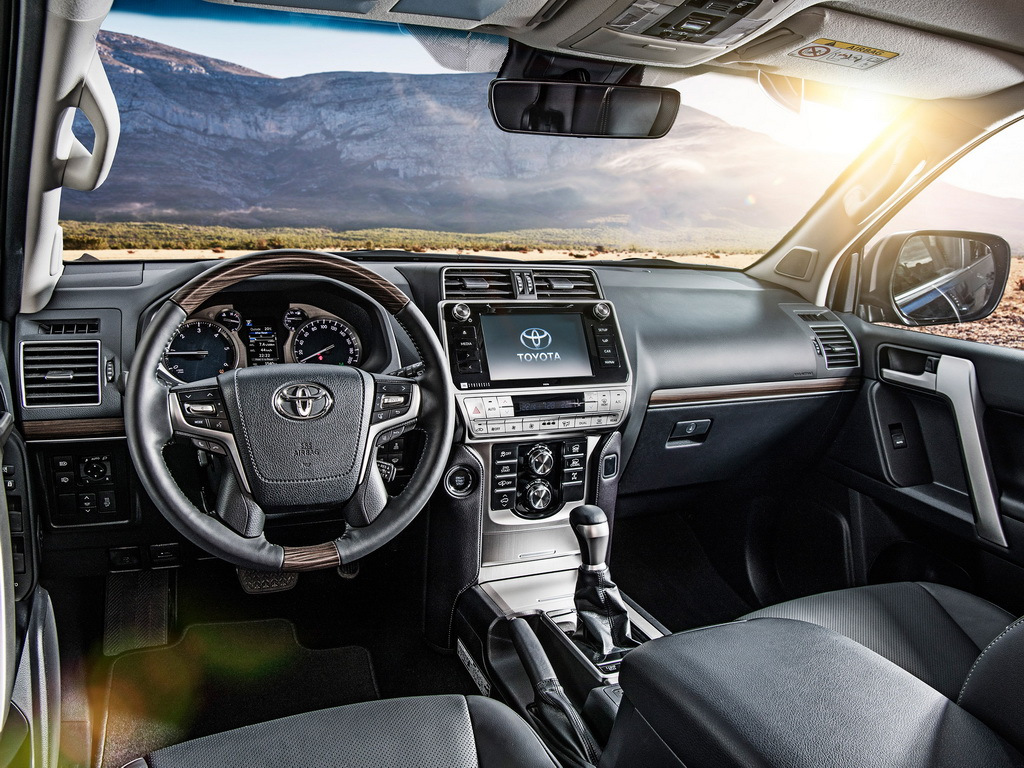 The updated SUV Toyota Land Cruiser Prado