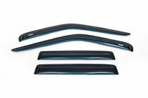 Nissan NP300 1999-2015 Window Deflectors (4 pcs, Niken) photo 2