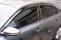 Volkswagen Jetta 2011-2018 Window Deflectors (4 pcs, HIC) photo 4