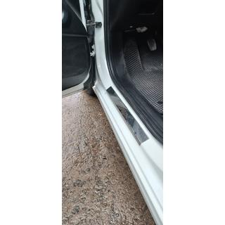 Door Sill Protectors Carmos V1 Aegea (4 pcs, Stainless Steel) Fiat Tipo 2016- photo 3