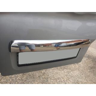 Stainless steel trim above license plate Nissan NV300/Primastar 2016- photo 3