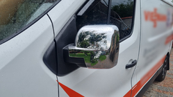 Nissan NV300/Primastar 2016- Mirror Covers (2 pcs, plastic) photo 5