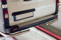 Nissan NV300/Primastar 2016- Rear Corner Bars (2 pcs, Stainless Steel) photo 1