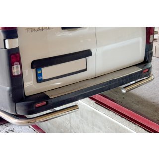 Rear Corner Bars (2 pcs, Stainless Steel) Nissan NV300/Primastar 2016- photo 1