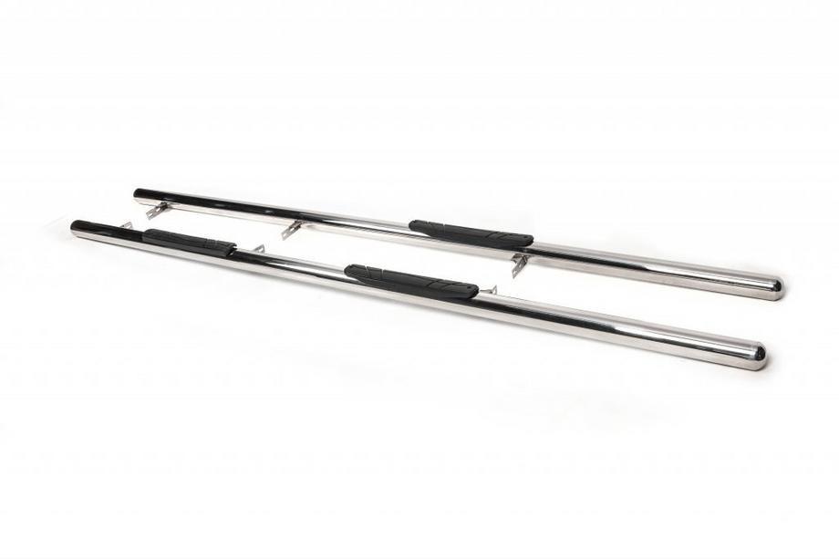 Nissan NV300/Primastar 2016- Side Pipes (2 pcs, Stainless Steel) 60 mm, long wheelbase Photo 3