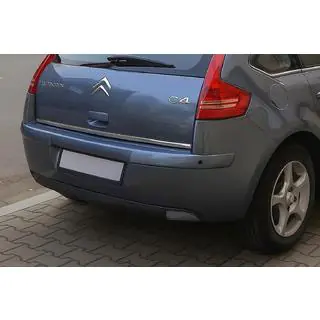 Trunk lid lower edge trim (stainless steel)
