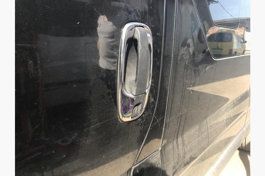 Opel Vivaro 2001–2015 Door handle trims (4 pcs, stainless steel) Photo 5