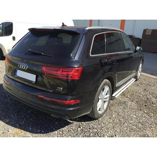 Side Steps Maya V4 (2 pcs, Aluminum) Audi Q7 2015–2026 photo 3