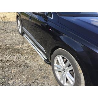 Side Steps Maya V4 (2 pcs, Aluminum) Audi Q7 2015–2026 photo 1