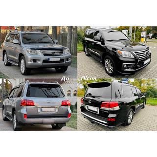 Facelift Body Kit Car 2008-2012 to 2012-2016 F-Sport Lexus LX570/450d 2008-2022 photo 3