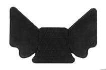 Volkswagen Caddy 2004-2010 Rear Tunnel Rubber Mat (Stingray Premium) photo 2