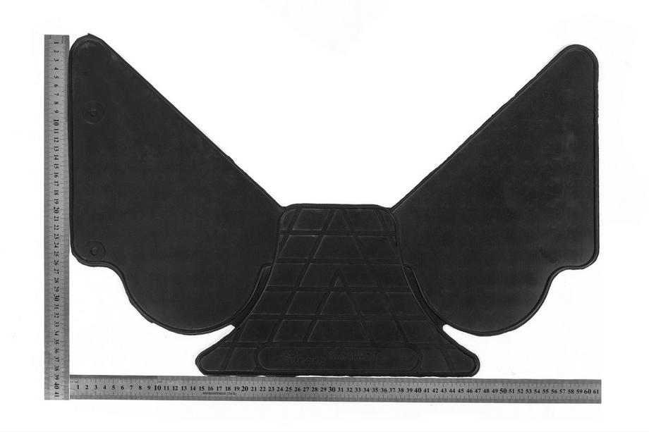 Volkswagen Polo 2010-2017 Rear Tunnel Rubber Mat (Stingray Premium) Image