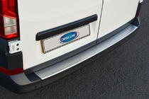 Man TGE 2017- Rear bumper protector stainless steel (Omsa) photo 1